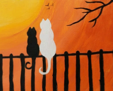 Sunset Kitties
